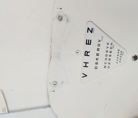 Phoropter Near Vision Rod with Point Card 40cm for Topcon Reichert Phoroptor - 
