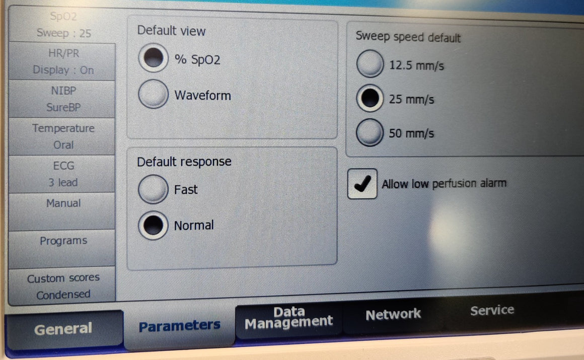 Welch Allyn Connex 6000 Vital Signs Monitor 68MXTX WIFI SpO2 Temp w/ - 