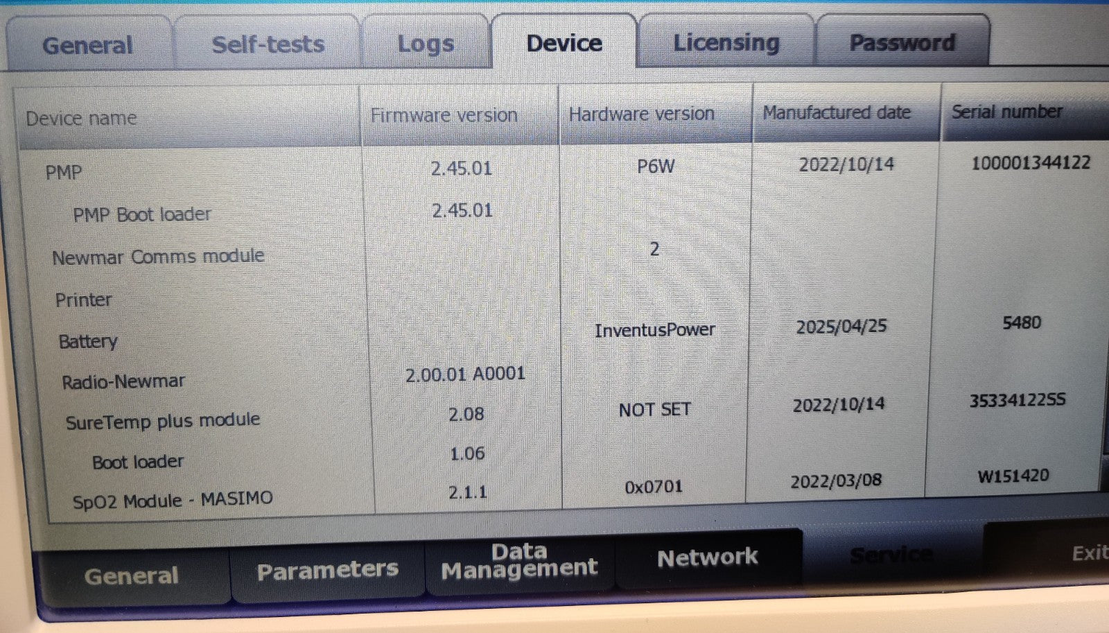 Welch Allyn Connex 6000 Vital Signs Monitor 68MXTX WIFI SpO2 Temp w/ - 