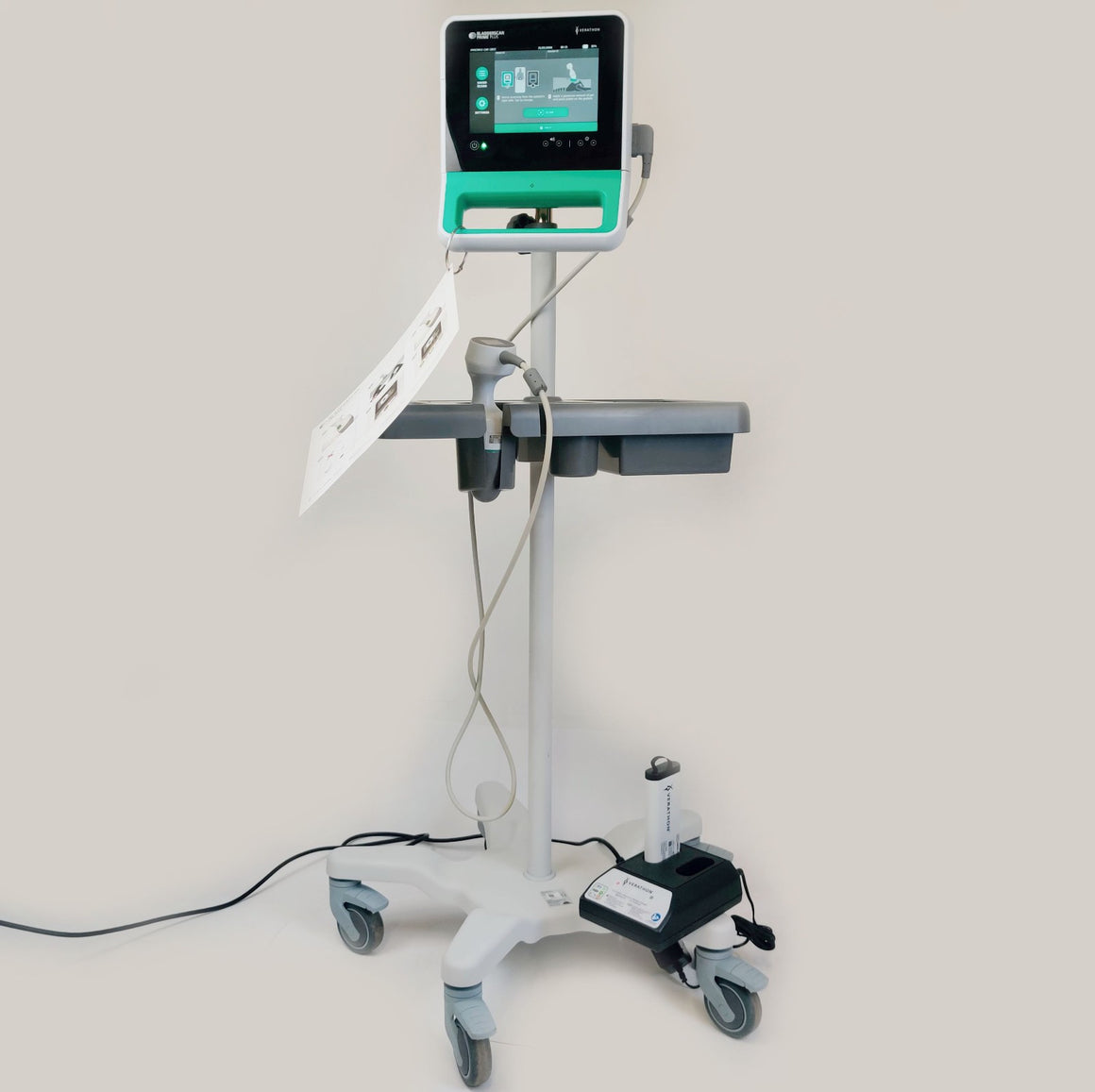 Verathon BladderScan Prime Plus 0570-0346 w 0570-0347 Probe, Stand, - 