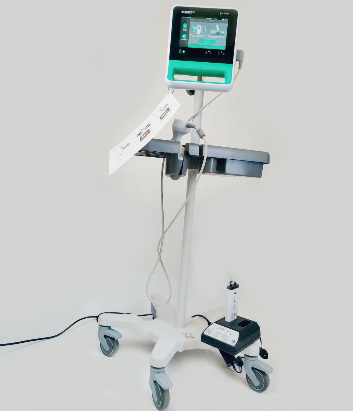 Verathon BladderScan Prime Plus 0570-0346 w 0570-0347 Probe, Stand, - 