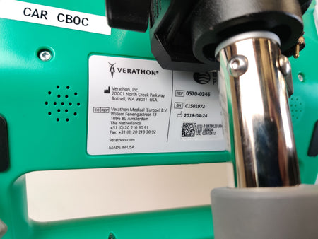 Verathon BladderScan Prime Plus 0570-0346 w 0570-0347 Probe, Stand, - 