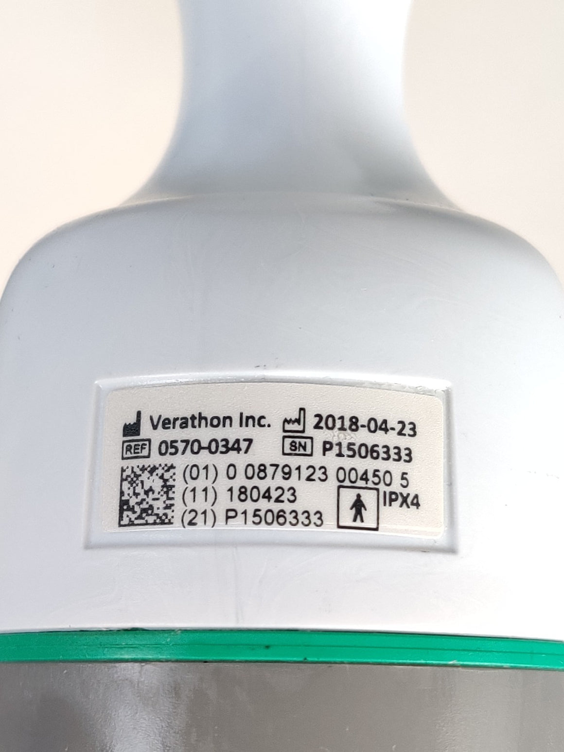 Verathon BladderScan Prime Plus 0570-0346 w 0570-0347 Probe, Stand, - 