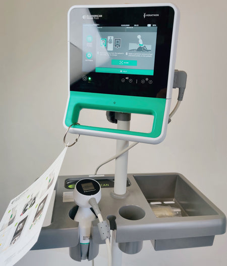 Verathon BladderScan Prime Plus 0570-0346 w 0570-0347 Probe, Stand, - 