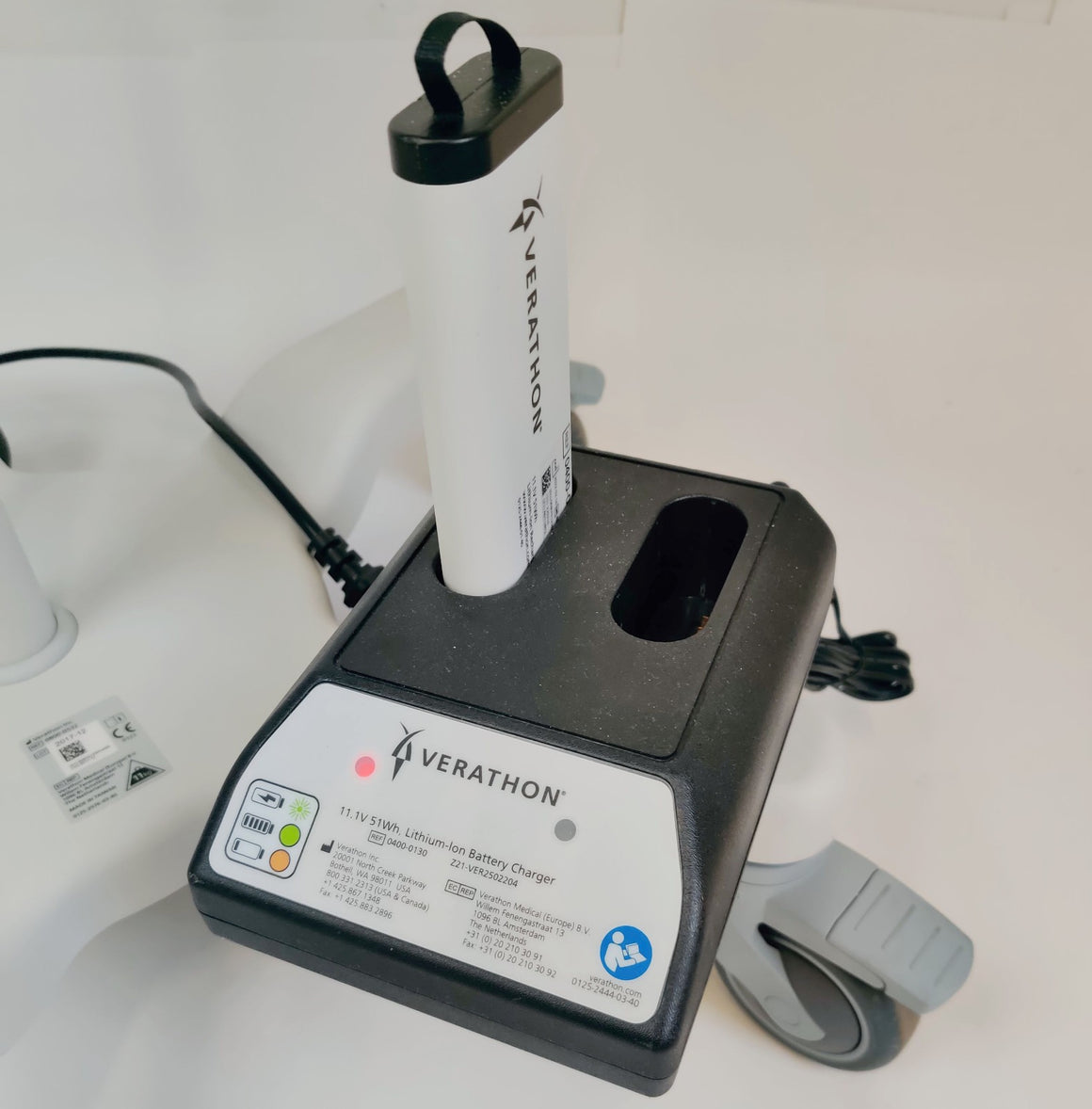 Verathon BladderScan Prime Plus 0570-0346 w 0570-0347 Probe, Stand, - 