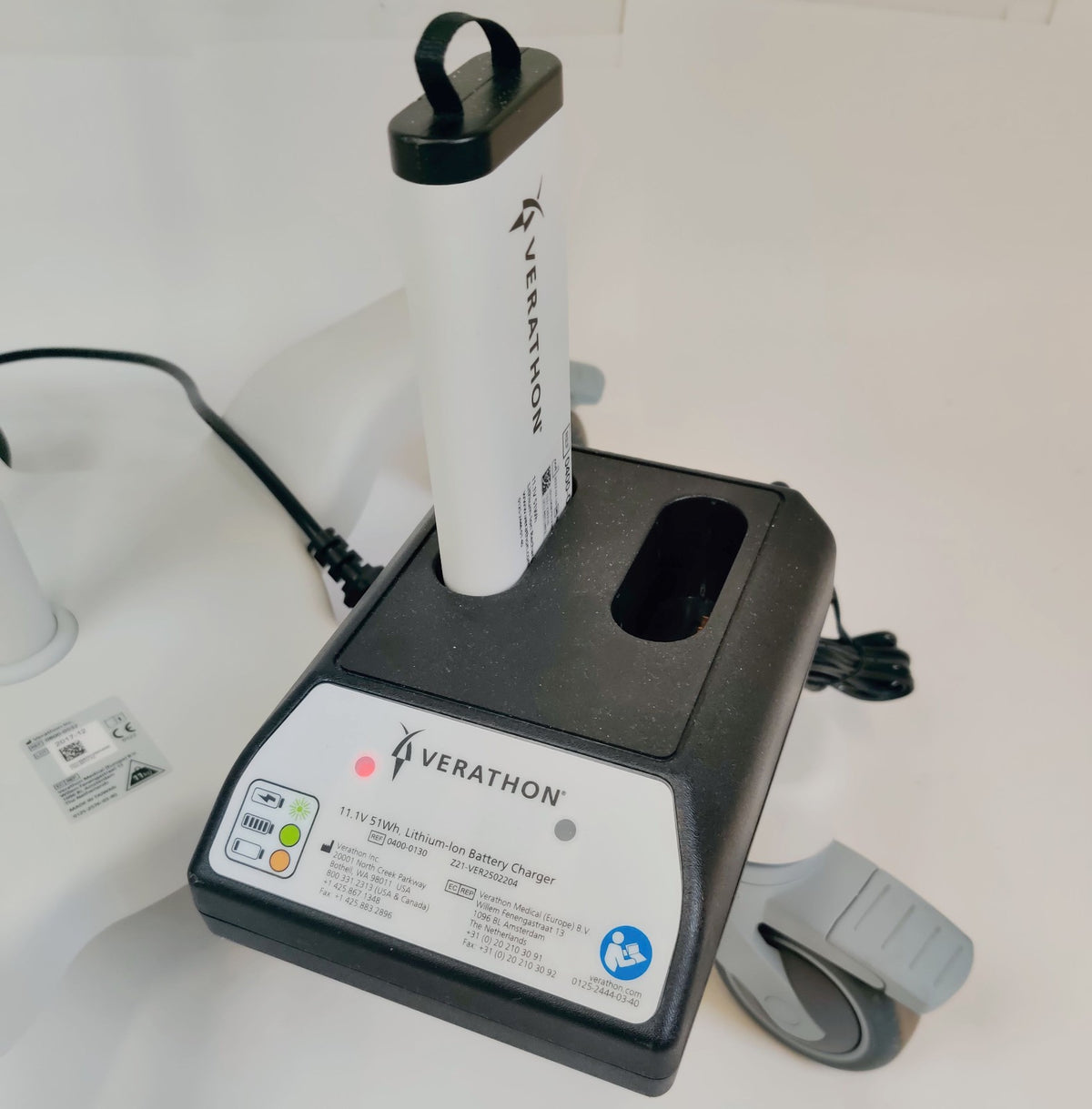 Verathon BladderScan Prime Plus 0570-0346 w 0570-0347 Probe, Stand, - 