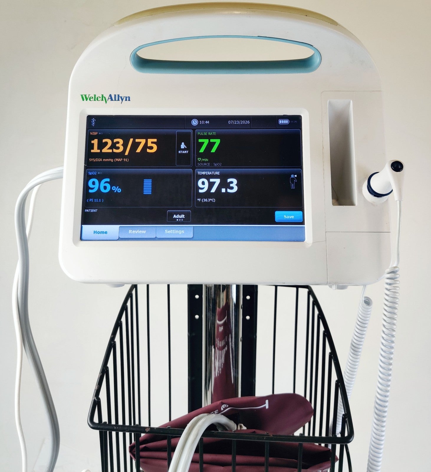 Vital Signs Monitor Welch Allyn 65MTXX Connex 6000