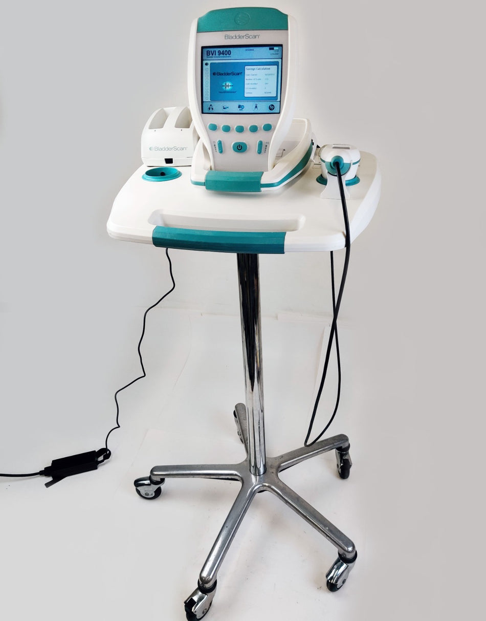 Verathon Verathon BVI 9400 Bladder Scanner w 0570-0351 Probe, Charger, Battery, Stand