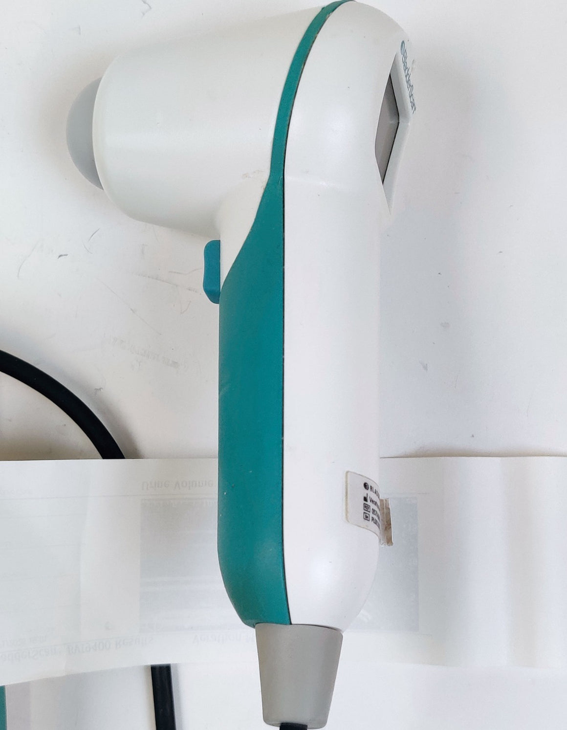 Verathon BVI 9400 Bladder Scanner w 0570-0351 Probe Charger Two Batteries Stand - 