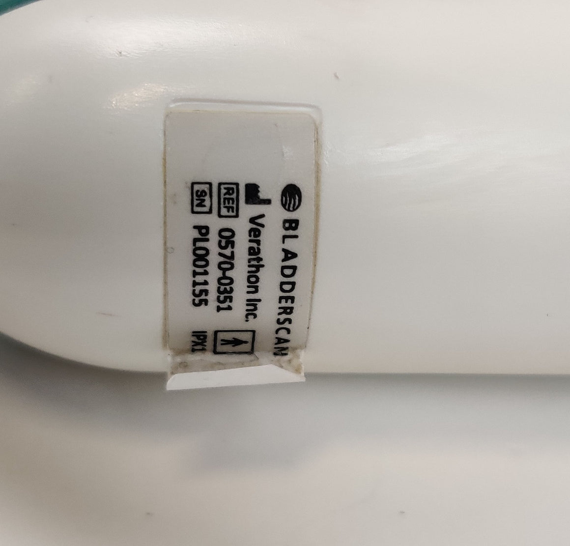 Verathon BVI 9400 Bladder Scanner w 0570-0351 Probe Charger Two Batteries Stand - 