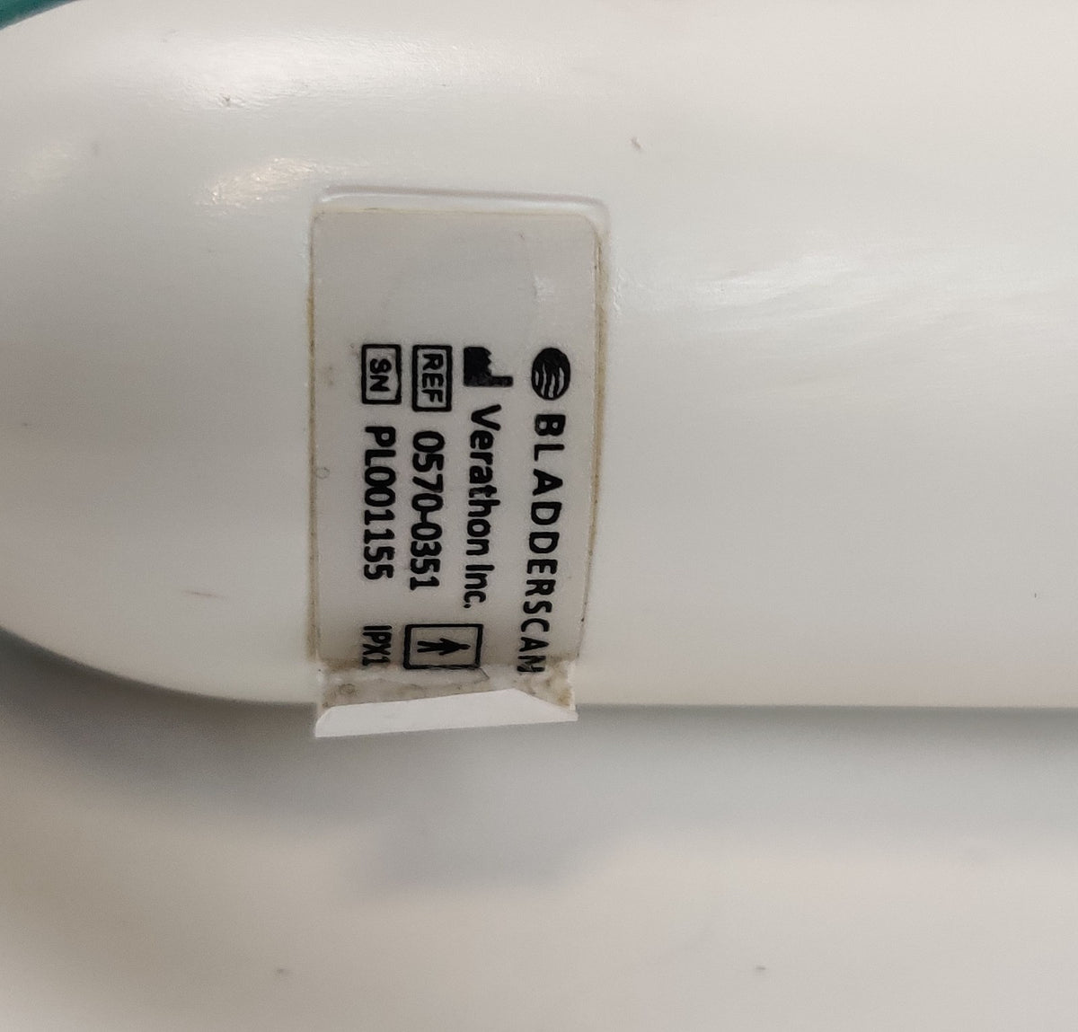 Verathon BVI 9400 Bladder Scanner w 0570-0351 Probe Charger Two Batteries Stand - 