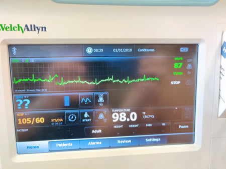 Vital Signs Monitor with ECG/EKG System Welch Allyn 68NXTX Connex 6000