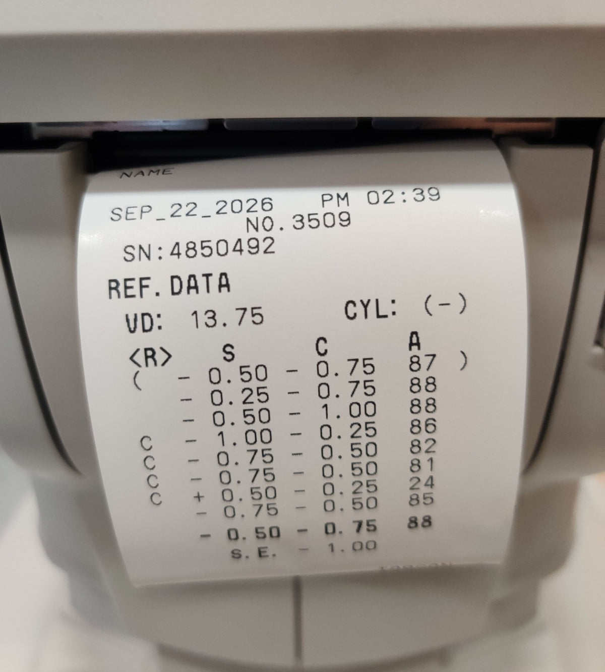 Topcon KR-800S Auto Kerato-Refractometer 5-in-1 Tested w/ Printer - 