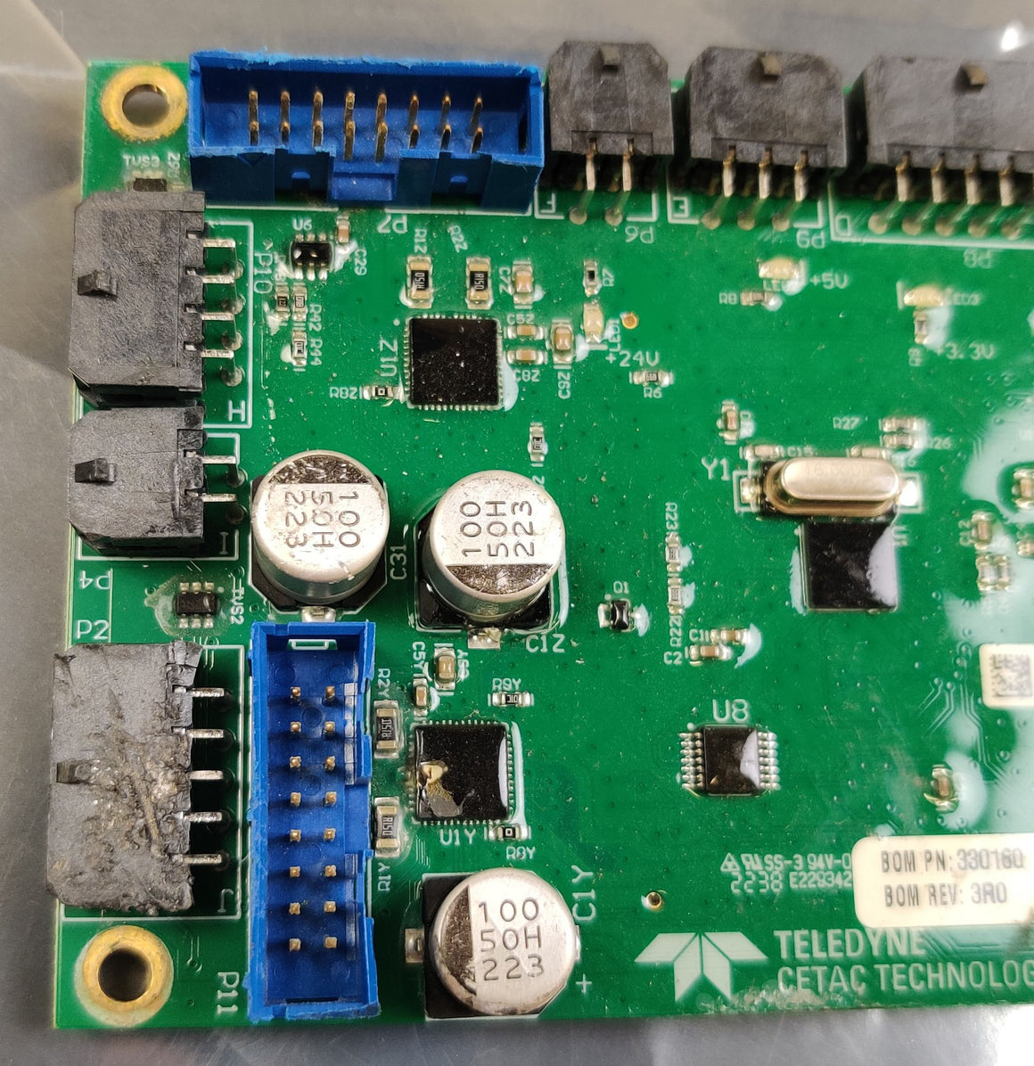 Teledyne Cetac Main Board for ASX-7400HR Homogenizing Autosampler 32-0372-047