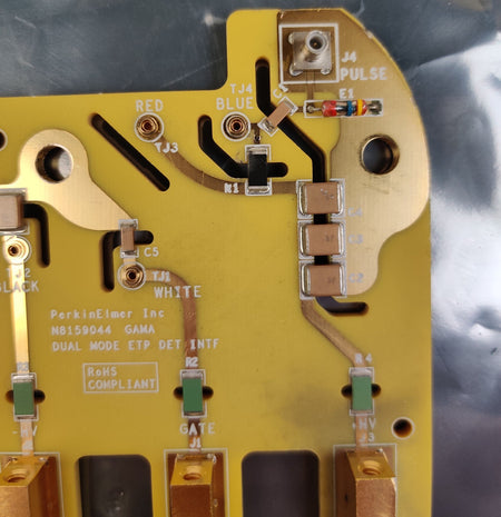 GAMA PCBF/S Dual Mode ETP Detector Interface Board PerkinElmer N8159044 Nexion ICP MS