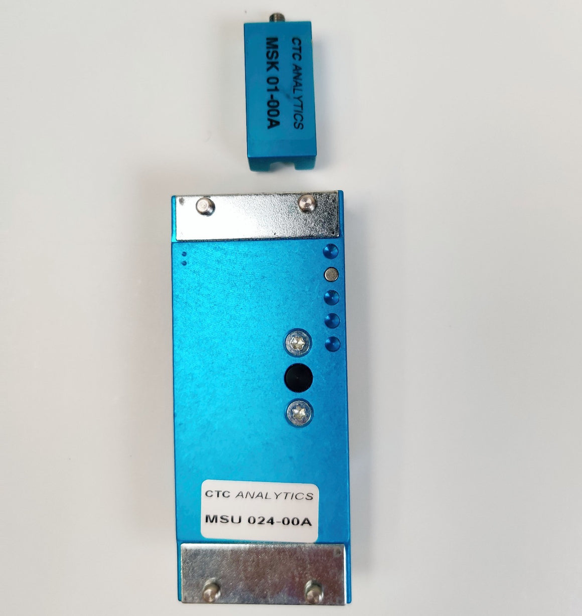 CTC Analytics PAL Autosampler MSU 024-00A Syringe Holder 25uL 60mm w MSK - 