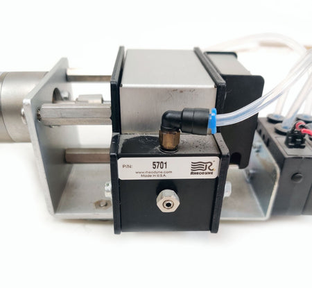 Rheodyne 5701 Valve Actuator w 7010 Sample Injector 6-Positions Waters Micromass