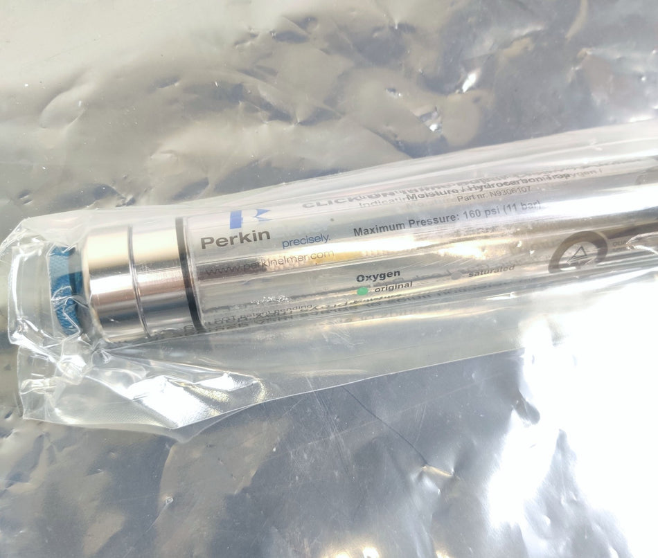 PerkinElmer Triple Gas Indicator Oxygen, Moisture, Hydrocarbon 1/8" PerkinElmer N9306107 NEW