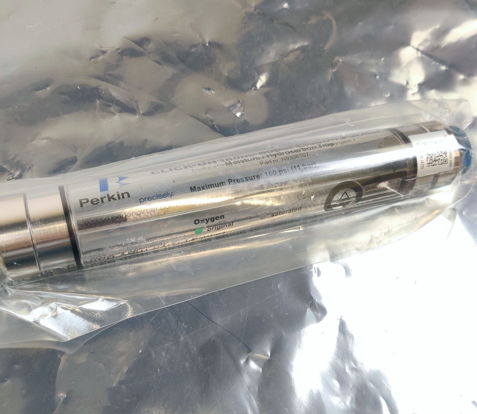 Click-On Indicating Glass Triple Trap PerkinElmer N9306107