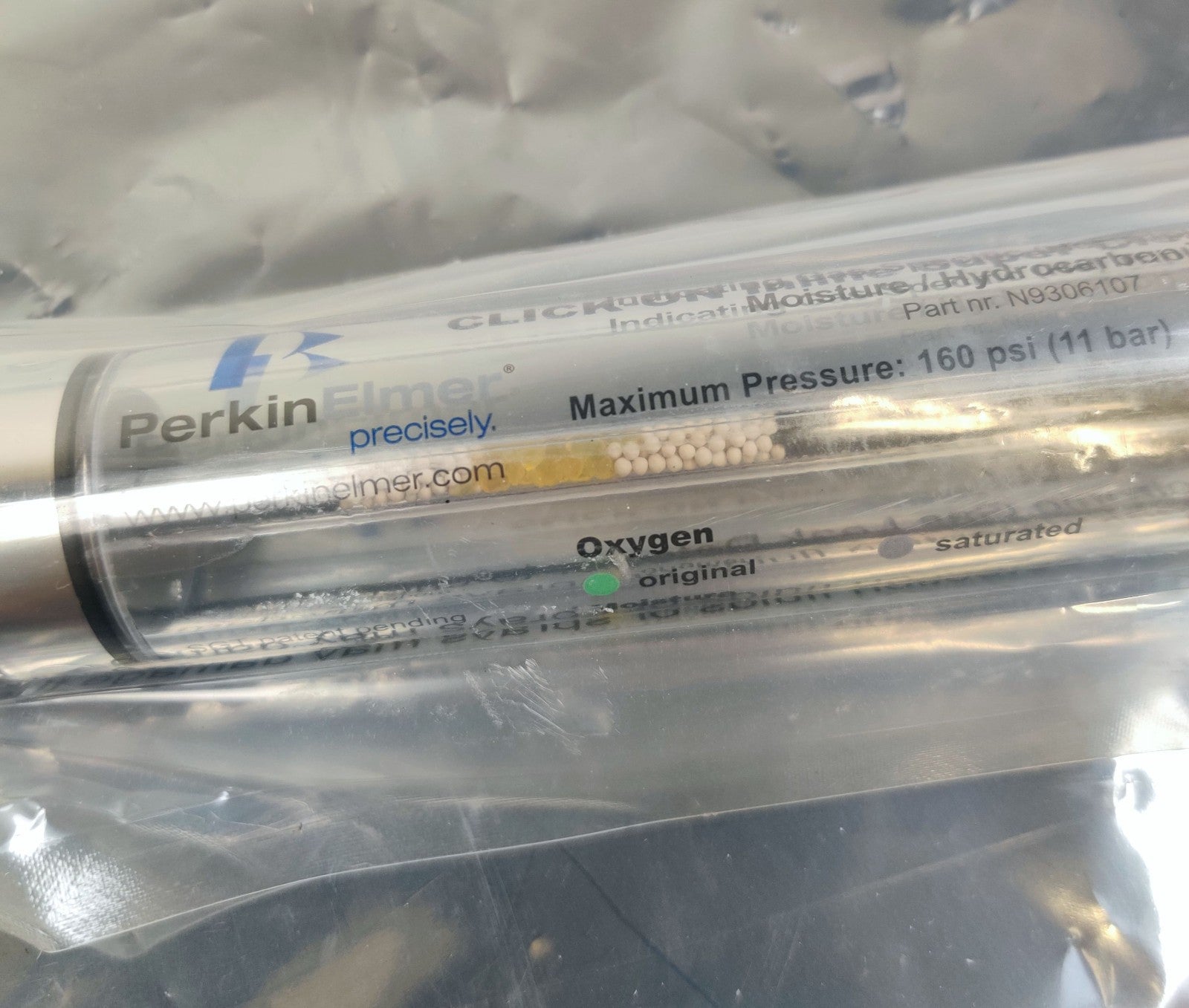 Click-On Indicating Glass Triple Trap PerkinElmer N9306107