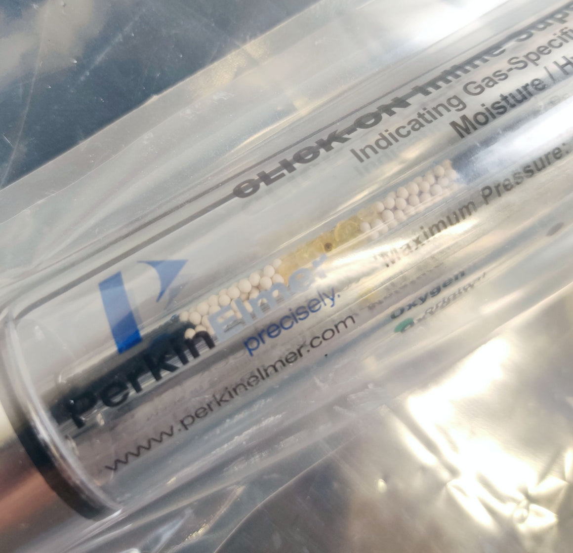 Click-On Indicating Glass Triple Trap PerkinElmer N9306107