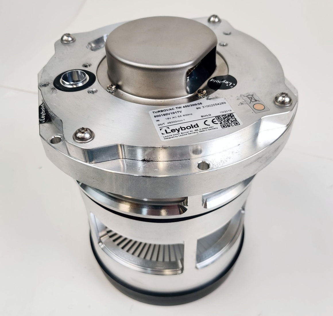 Oerlikon Leybold 800160V1017V Turbovac Vacuum Pump DN16KF TW 400/300/25 MFD 2019