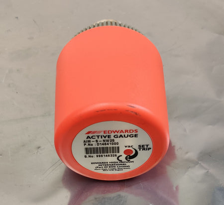 Edwards D14641000 AIM-S-NW25 Active Inverted Magnetron Gauge w Cable