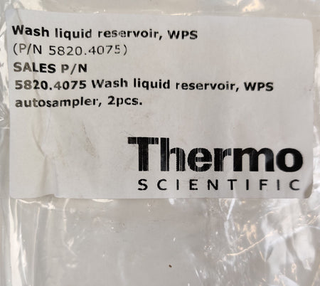 Thermo Scientific 5820.4075 Wash Liquid Reservoir Dionex UltiMate 3000 - 