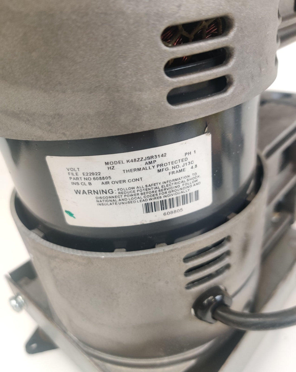 Thomas 2750TGHI52 / 48-221J Compressor Vacuum Pump 240V 175Psi