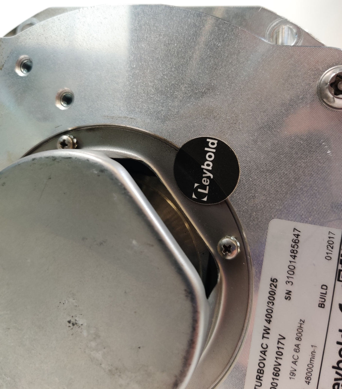 Oerlikon Leybold TW 400/300/25 Turbo Vacuum Pump DN16KF 800160V1017V
