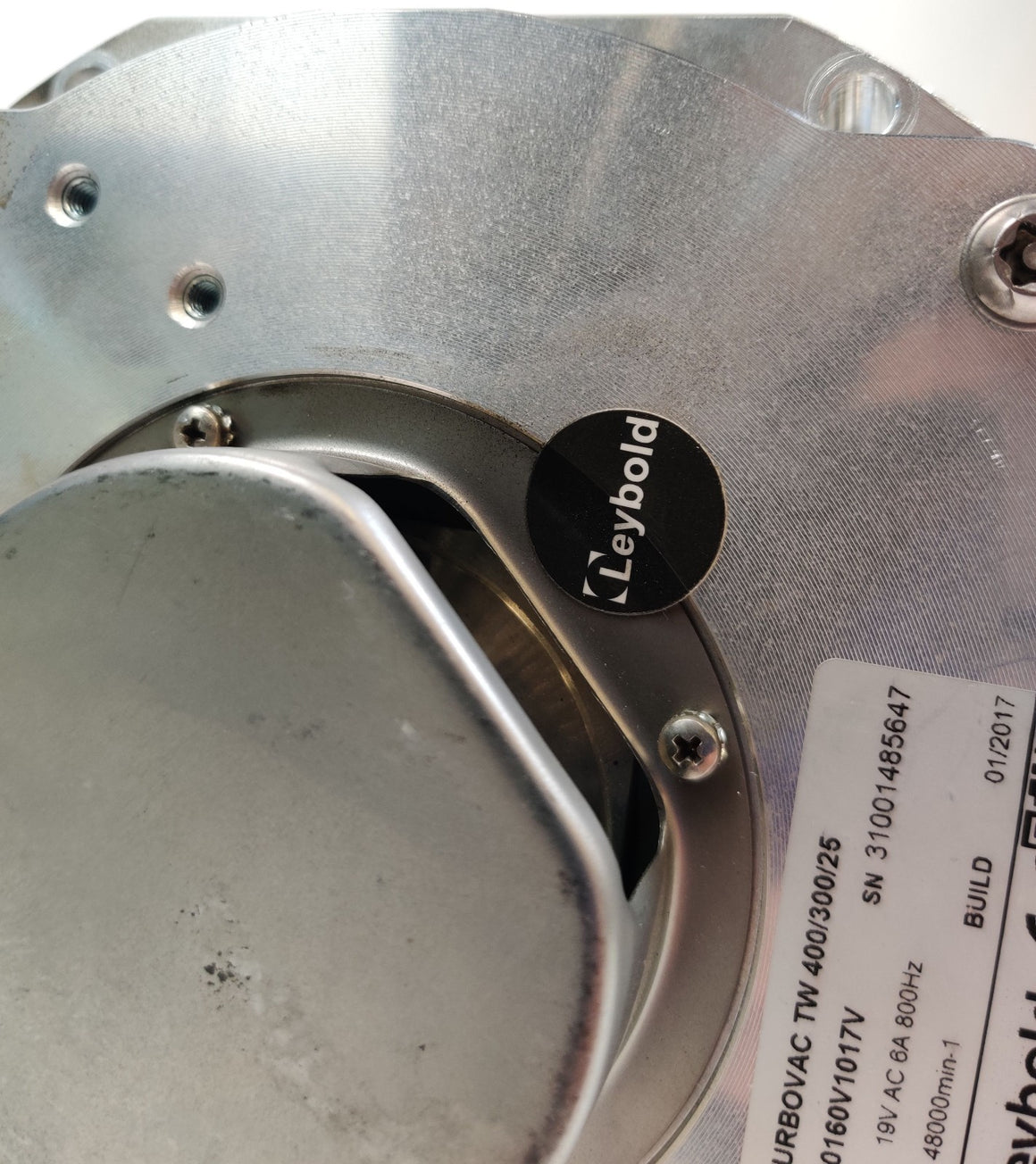 Oerlikon Leybold TW 400/300/25 Turbo Vacuum Pump DN16KF 800160V1017V