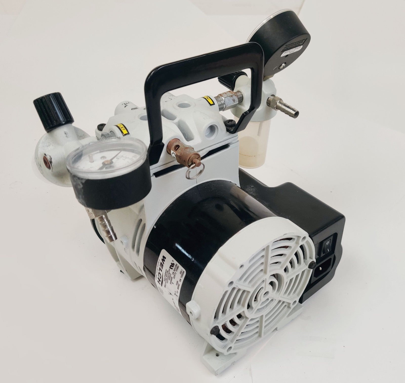 Standard Duty Dry Vacuum Piston Pumps Welch Gardner Denver 2546B-01 Wob-L 2546
