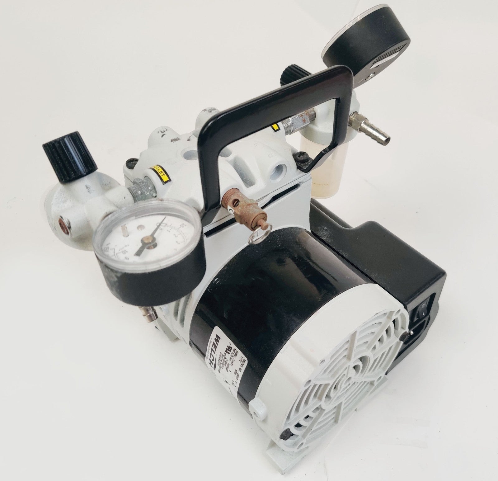Standard Duty Dry Vacuum Piston Pumps Welch Gardner Denver 2546B-01 Wob-L 2546