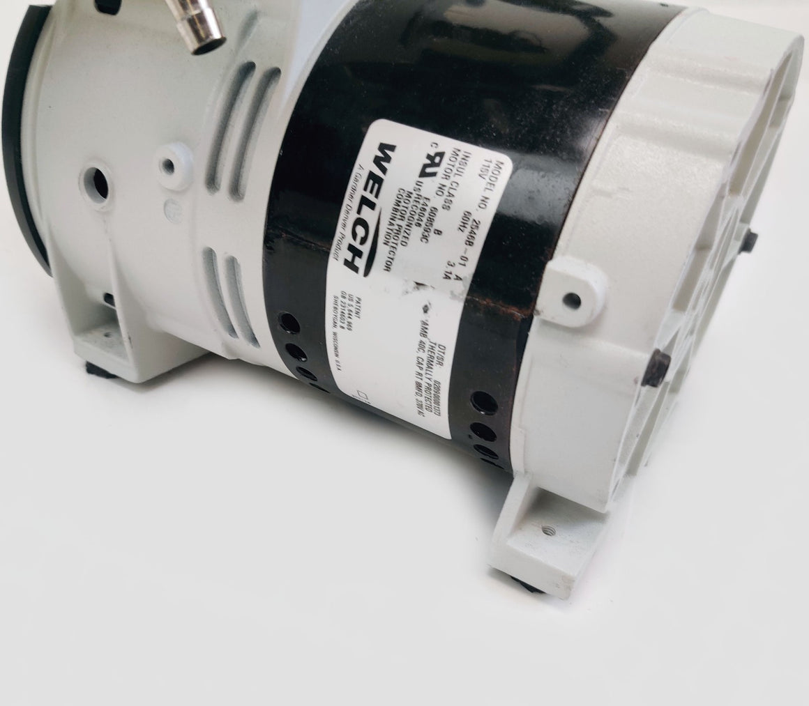 Standard Duty Dry Vacuum Piston Pumps Welch Gardner Denver 2546B-01 Wob-L 2546