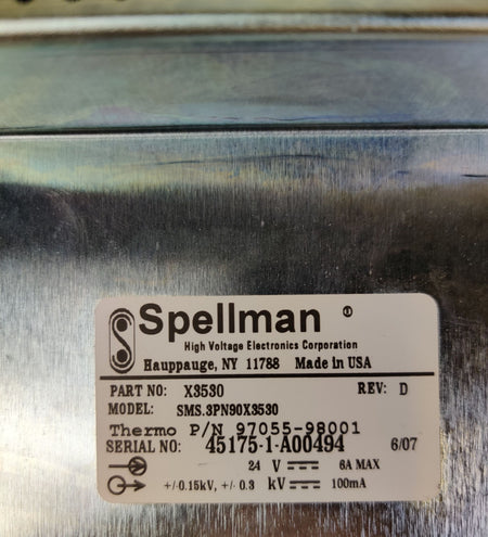 Power Supply Spellman X3530 SMS.3PN90X3530