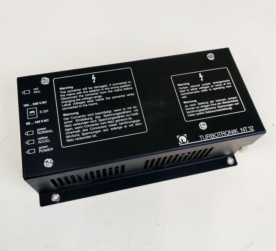 Leybold Turbotronik NT12 Converter Turbo Pump Controller For TURBOVAC 50 and 50D
