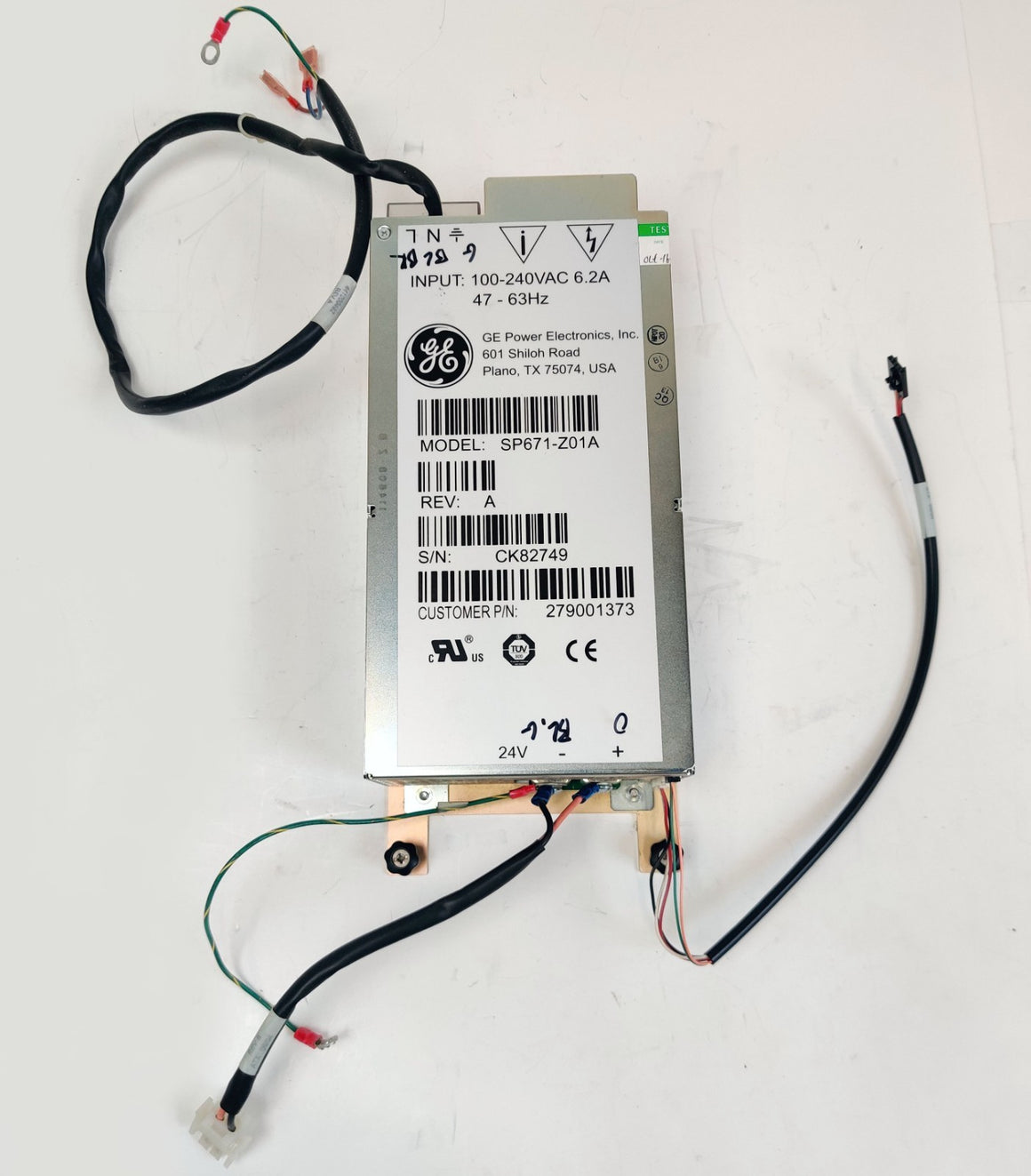 Waters ACQUITY Sample Manager 700002623 GE SP671-Z01A 420W Power Supply Tested - 
