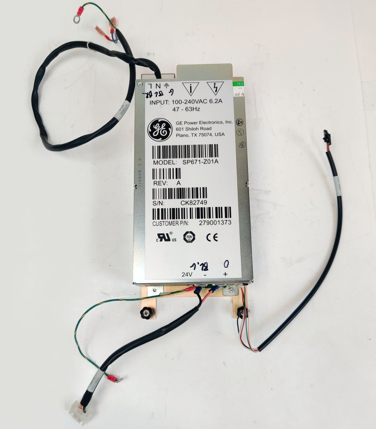 Waters ACQUITY Sample Manager 700002623 GE SP671-Z01A 420W Power Supply Tested - 