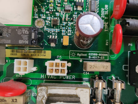 Agilent 5973 5975 MSD G2589-65005 AC Board G2589-60005 with Power Switch Tested - 