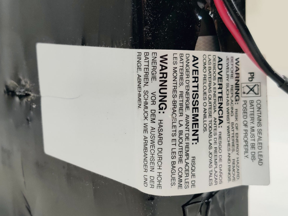 Powervar A14-00012 Battery Replacement 48V 6.0AH for the ABCE1442-12R UPS - 