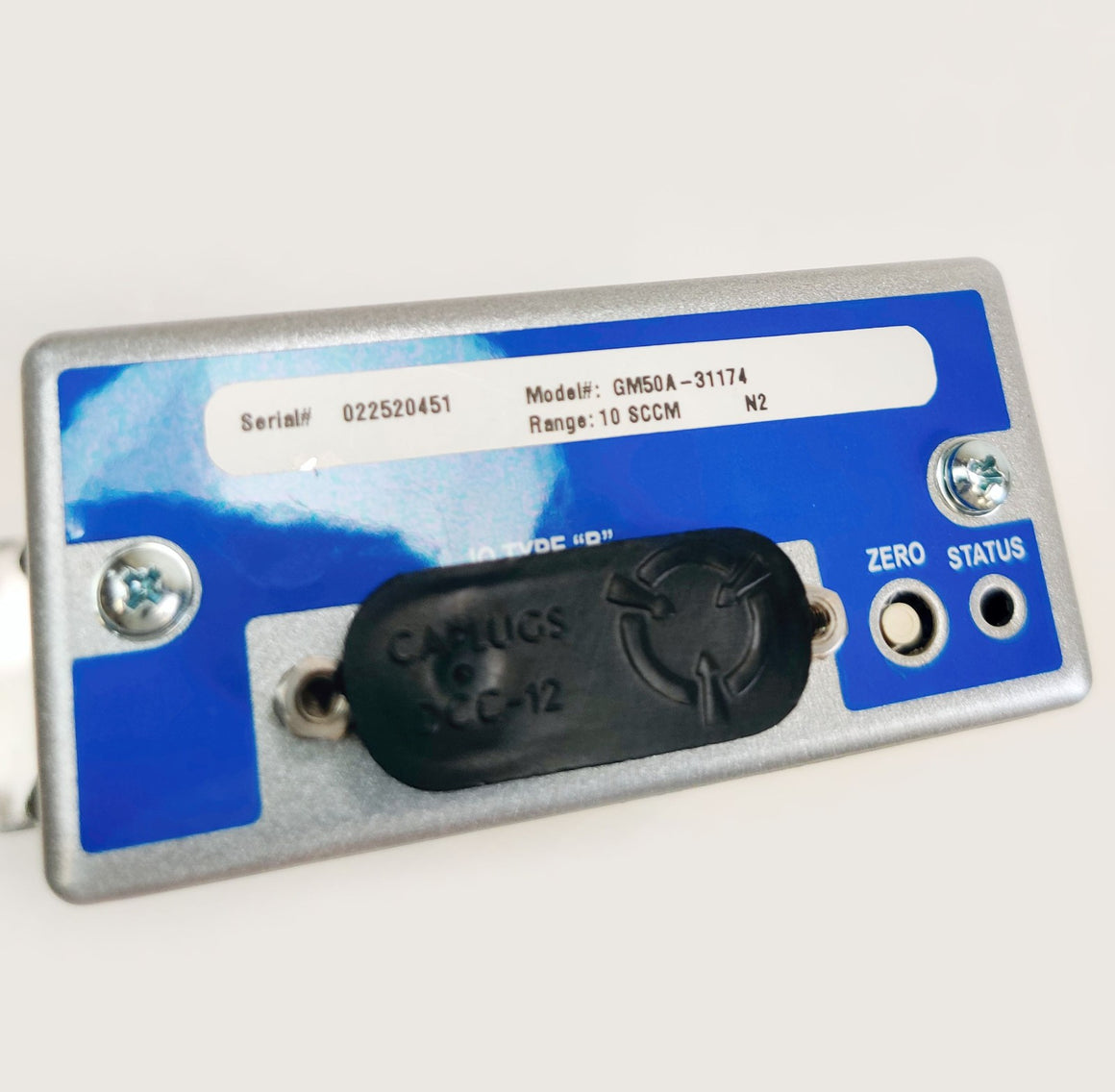 MKS GM50A Mass Flow Controller GM50A-31174, 10 SCCM N2 (Nitrogen)