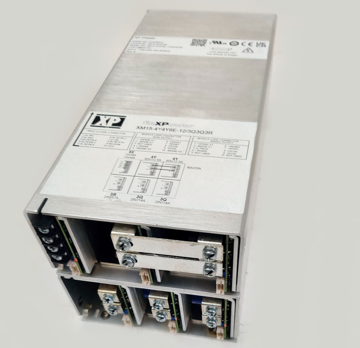 XP Power XM15 2500W Power Supply PerkinElmer QSight 15V, 60V, 24V, 28V *Parts - 