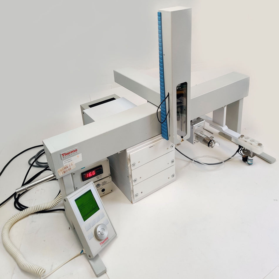 CTC Analytics Thermo Scientific HTS PAL Autosampler w Syringe Holder, Stack Cooler, Controller