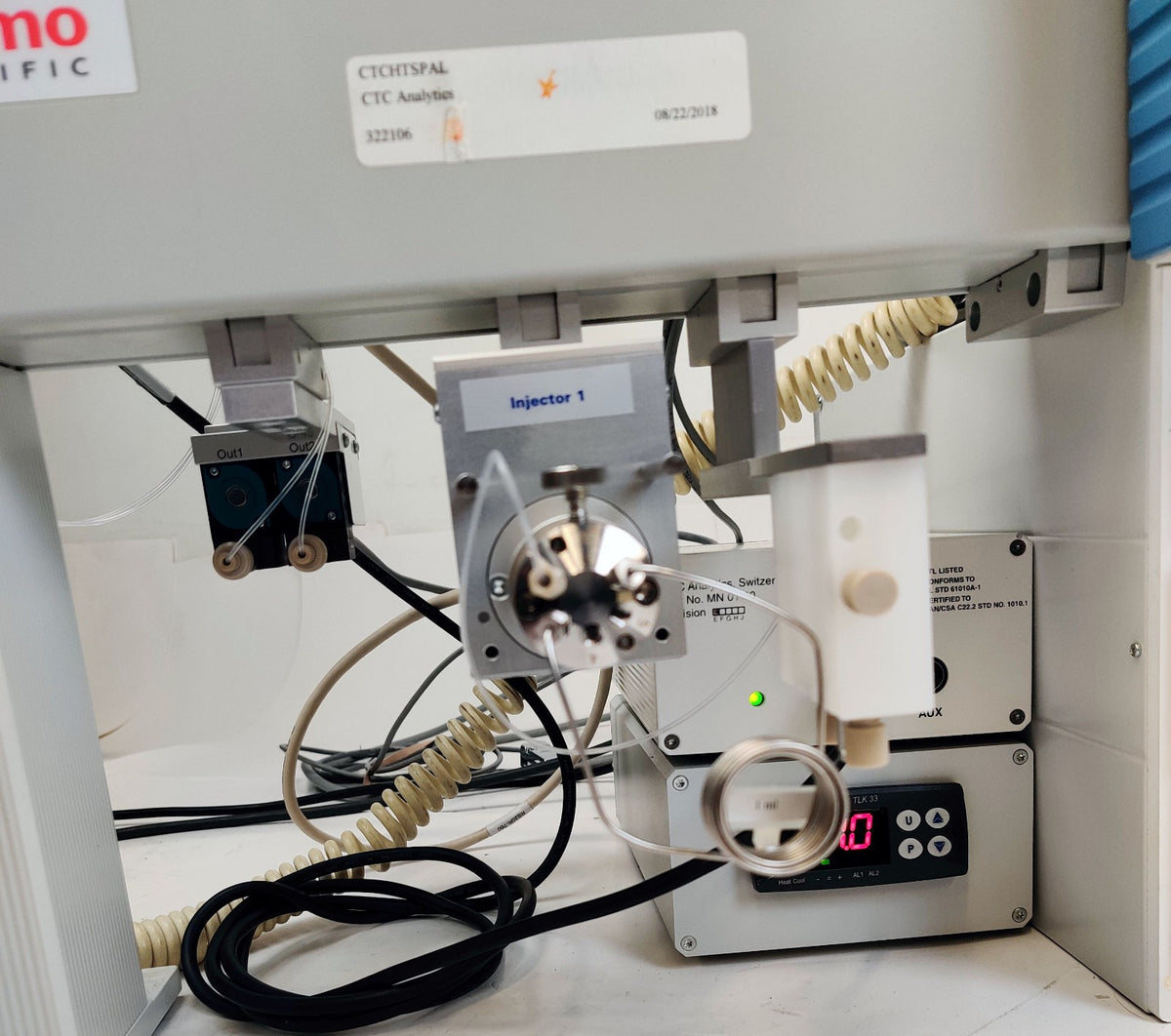 Thermo Scientific HTS-xt PAL Autosampler w/ Injector,Stack Cooler Syringe Holder - 