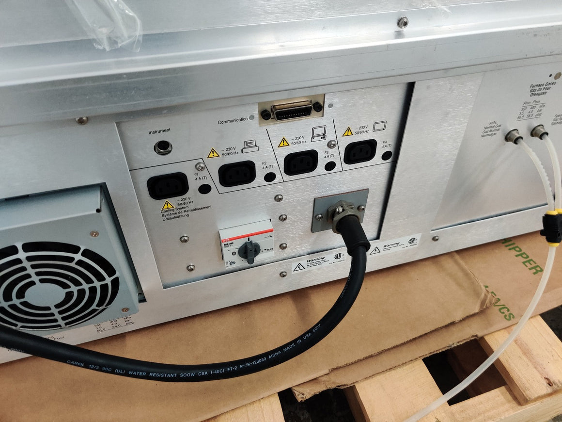 PerkinElmer AAnalyst 600 AA Spectrophotometer AS-800 Autosampler Chiller WinLab