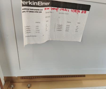 PerkinElmer AAnalyst 600 AA Spectrophotometer AS-800 Autosampler Chiller WinLab