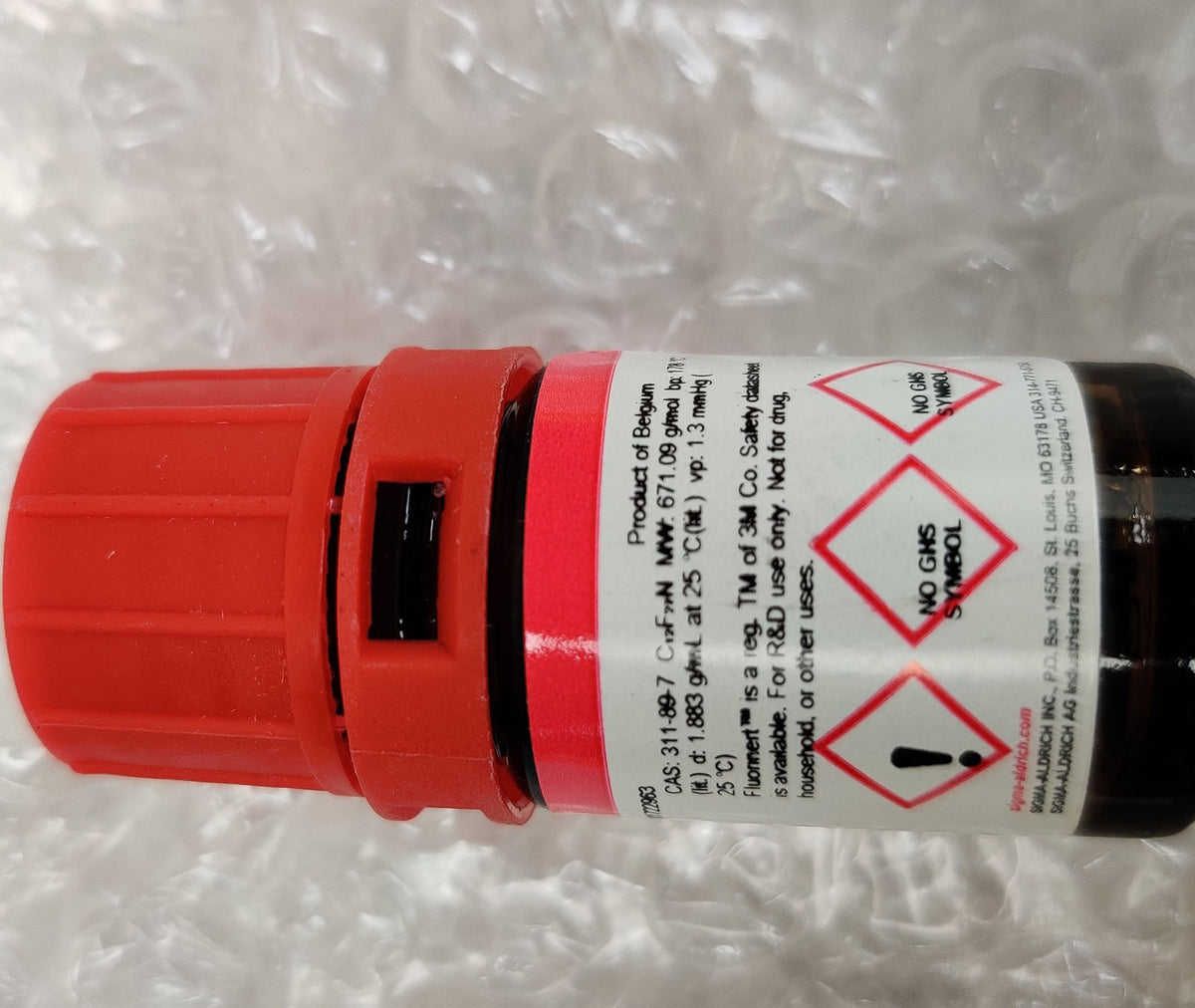 PerkinElmer Clarus SQ 8 N621-2407 Calibration Compound FC-43, 3g Clarus 600 - 