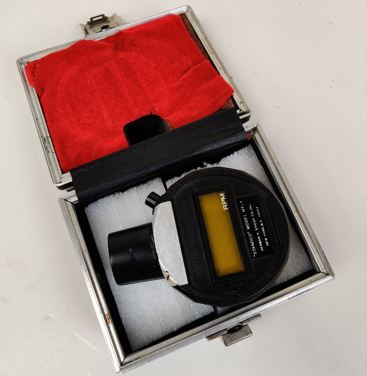 Standco MT-1 Digital Tachometer Pocket Photo Electric 10.000 - 