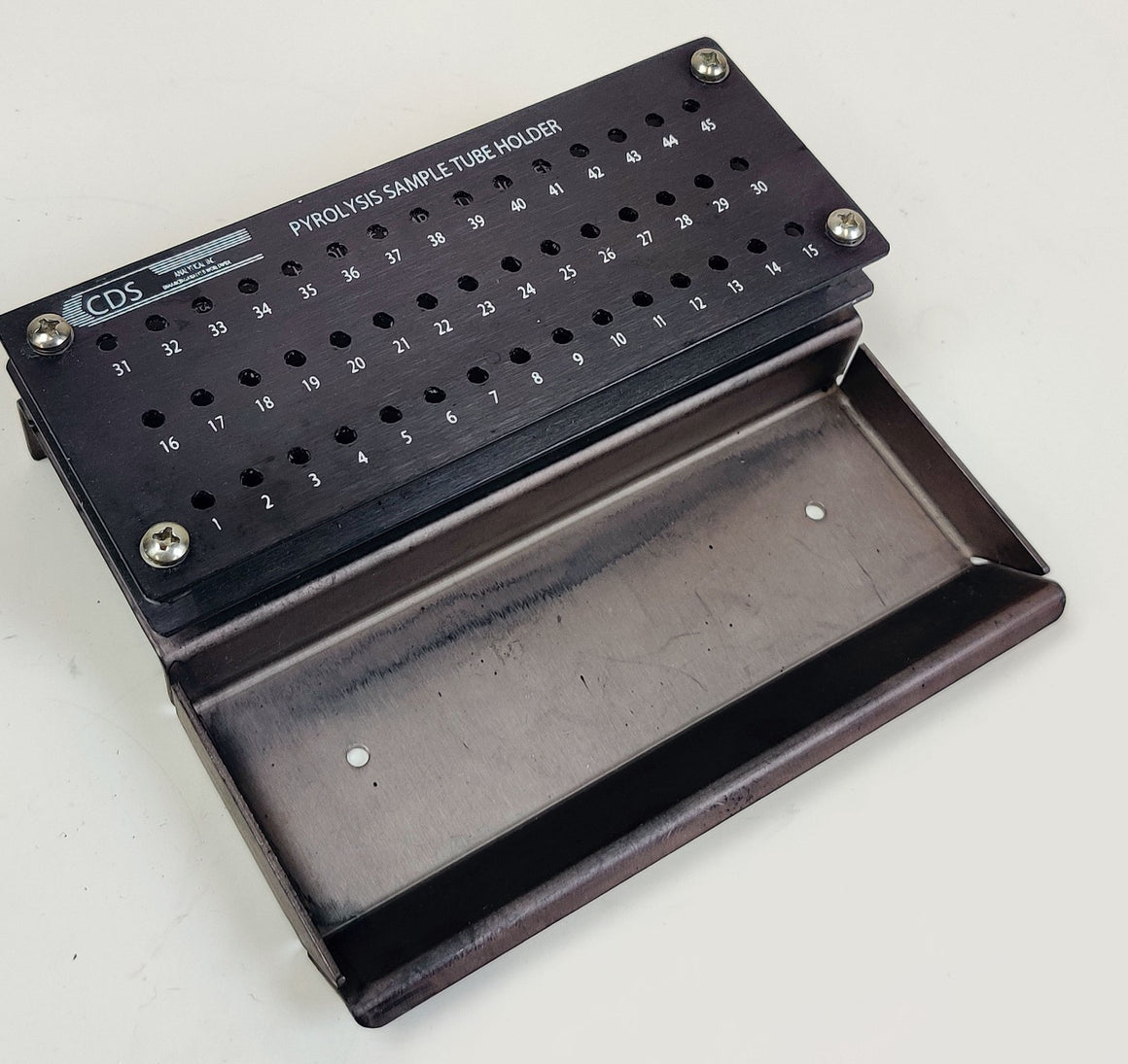 CDS Analytical Pyrolyzer Sample Tube Holder 45-Positions for 6150 and 6200 - 