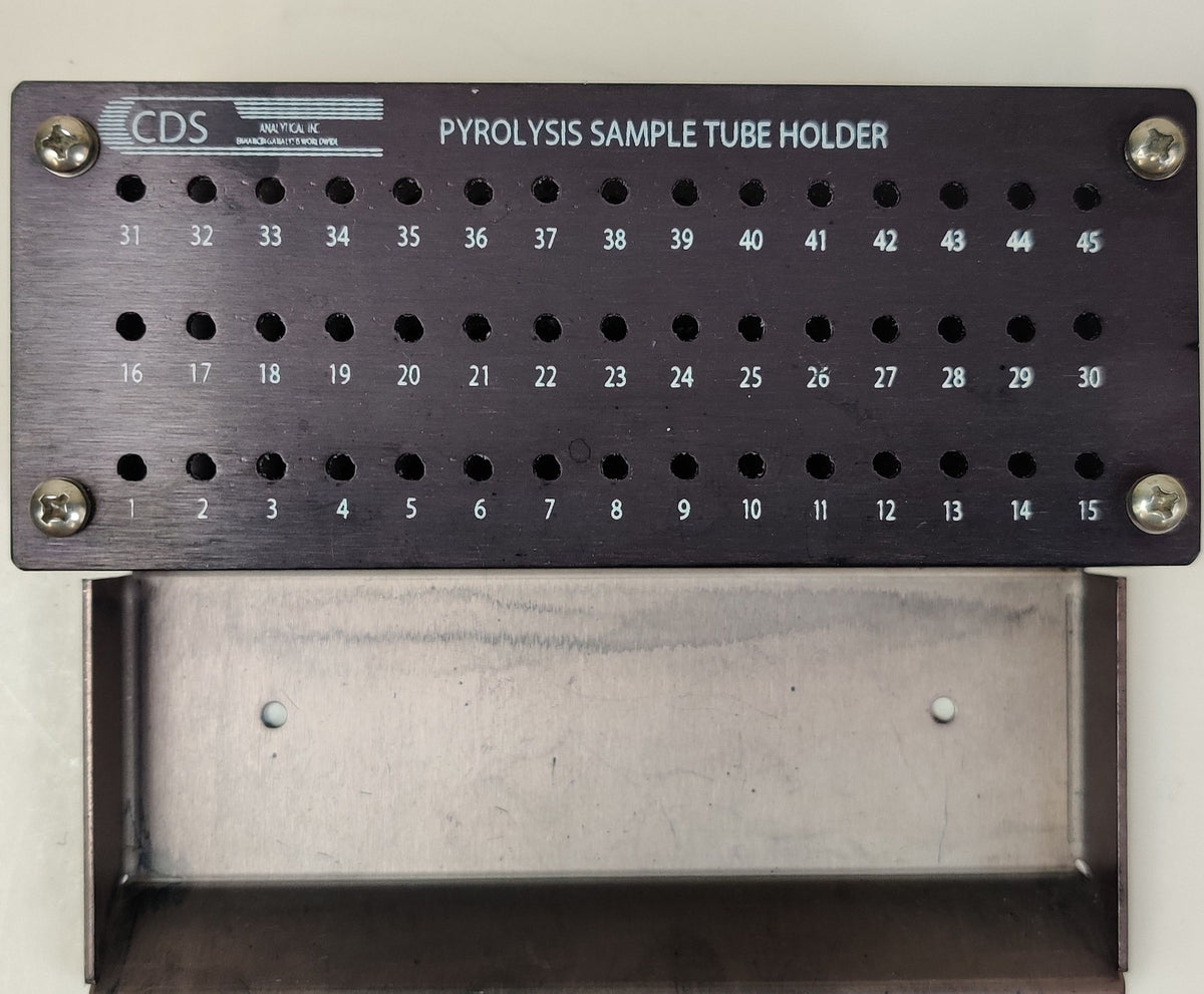 CDS Analytical Pyrolyzer Sample Tube Holder 45-Positions for 6150 and 6200 - 